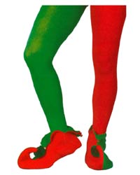 christmas costume elf tights