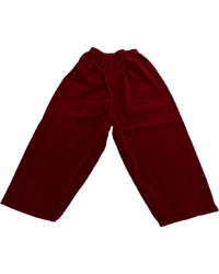 velvet replacement santa pants