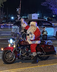 professional santa suit with mrs claus