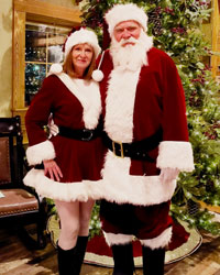 velvet santa suit mr mrs claus