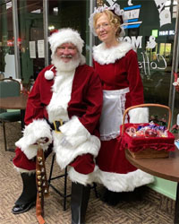 velvet santa suit mrs santa suit with basket